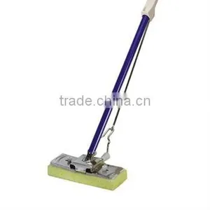 Metal Holder Cellulose Squeegee Mop With Two Sections Alu Handle thumbnail-1