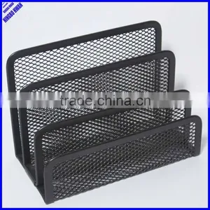 High Quality3 Parts Metal Mesh Desktop Letter Organizer thumbnail-1