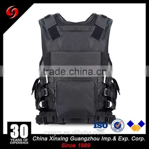 Black/camo Multi-pocket Army and Military Equipment Vest Tactical Gear Vest thumbnail-5