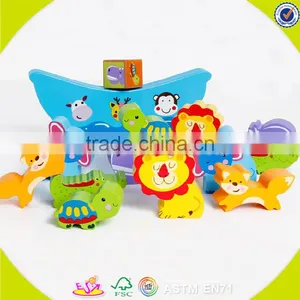 Wholesale Top Sale Wooden Balancing Toy for Kids,Cheap Wooden Balancing Toy,DIY Colorful Wooden Balancing Toy W11F047 thumbnail-3