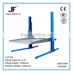 L-2P-30 Two Layer Simple Parking Lift Two Post Hoist thumbnail-1