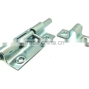 Popular Style Wooden Door Lock 2-1/2" Wholesale Price Barrel Bolt With Zinc Finish thumbnail-2