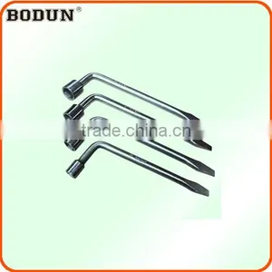 D5075 High Quality Carbon Steel L Handle Socket Wrench/spanner thumbnail-1