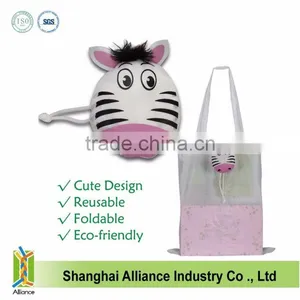 Hippo Animal Folded Shopping Bag thumbnail-5