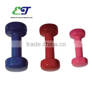 Vinyl Coated / Round Edge Dumbbell / Cast Iron Dumbbell thumbnail-1