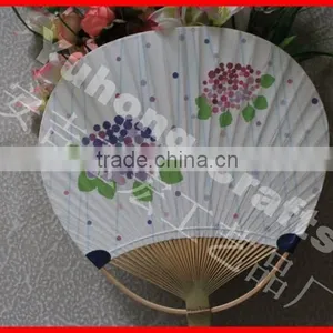 New Arriving Advertising Paper Round Fan thumbnail-3