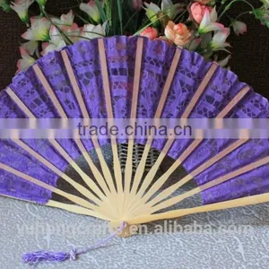 Handmade Lace Wedding Fan for Bridal thumbnail-2