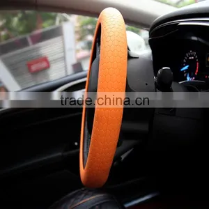 2017 Hot Selling Custom Printed Logo Silicone Steering Wheel Case for Car thumbnail-2