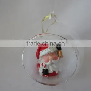 Crystal Balls Dollarma One Dollar Cheapest XMS Christamas Bear Deer Santa SnowFlake Glass 156049-15054 thumbnail-3