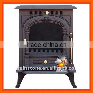 Cast Iron Stove Wood Burning Fireplaces thumbnail-1
