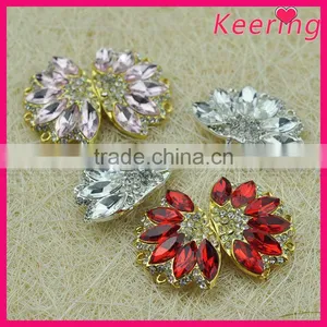 Wholesales Fashionable Colorful Different Types of Rhinestone Buttons for Garments WBK-1511 thumbnail-1