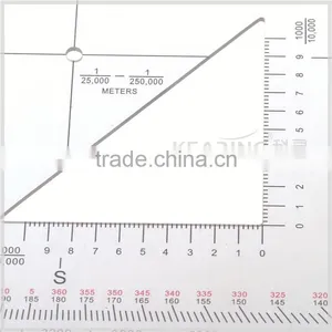 KMP-2 Military Triangle Scale Protractor for Pinpoint Mapwork thumbnail-5