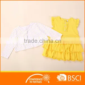 Baby Girls Dress Latest Design Coat And Dress Set thumbnail-1