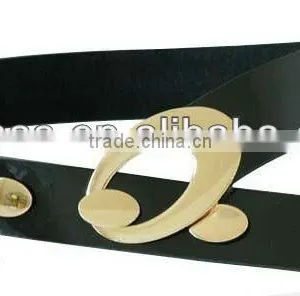 Latest Fancy Lady's Shiny pu Belt thumbnail-1