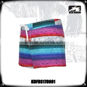 2017 Comfortable 4 Way Stretch Sexy Board Shorts for Women thumbnail-5