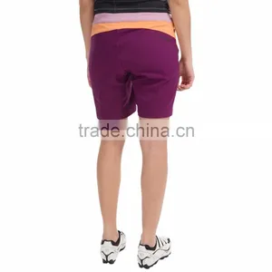 MGOO Double Layer Jogger Pants Fashion Design Women's Compression Shorts Sport Style Quick Dry Pants thumbnail-5