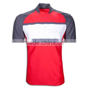 Blank Raglan Soccer Jersey With Collar Wholesale thumbnail-1