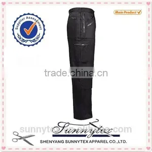 Mens Polycotton Casual Multipockets Cargo Pants Work thumbnail-6