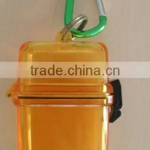 Waterproof Box With Carabiner /Money Waterproof Containter thumbnail-1