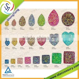 Hot Sale Wholesale Resin Glitter Stone thumbnail-1