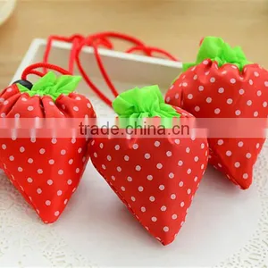 Eco Storage Handbags Strawberry Foldable Shopping Tote Reusable Shopping Bag thumbnail-5