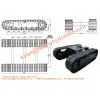 8 Ton Steel Crawler Undercarriage (Steel Track Chassis) thumbnail-1