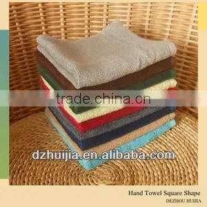New Arrival Hot Sale Bamboo Cotton Square Hand Towel thumbnail-2