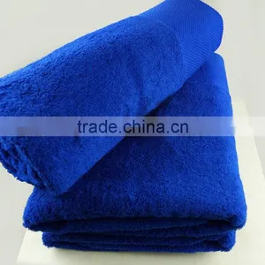 High Quality Satin Border 100% Cotton Hotel Beach Towel thumbnail-1