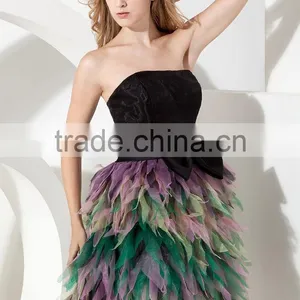 2017 Wholesale Simple Style Imitation Silk Mini-length Prom DressesED137 thumbnail-2