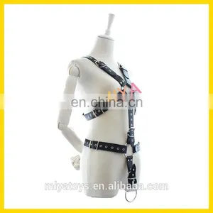 Full Mens Body Harness, Body Harness Costumes With Cock Ring thumbnail-2