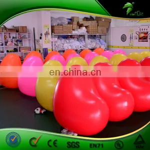 Customized PVC Led Lighting Heart Replica Balloon Party Wedding Decor Promotion Inflatable Heart Shape Balls thumbnail-1