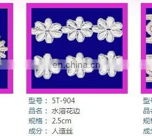 100 Nylon Lace Fancy Lace Borders Full Lace Under 100 thumbnail-2