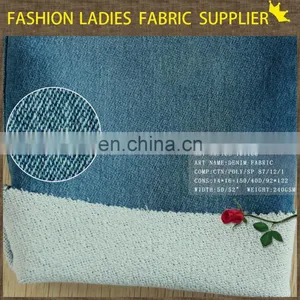 Skinny Denim Garment Denim Shorts for Women Stretch Denim Fabric thumbnail-6