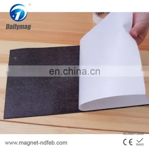 A4 Flexible Rubber Coated Self Adhesive Magnetic Magnet Sheet thumbnail-2