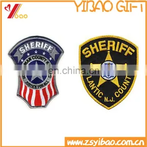 Promo Iron on Backing Small Szie Embroidery Patch /emblem Patch for Advertising thumbnail-1