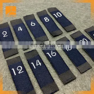 Good Quality Eegant Soft TPU Silicone Print Care Label Size Label for Swimwear thumbnail-1