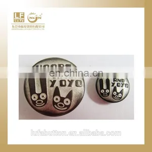 Kids Denim Button With Rivets thumbnail-1