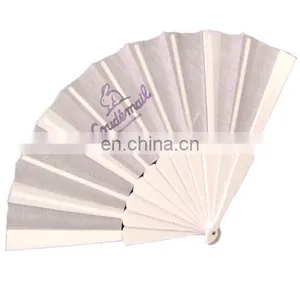 Logo Picture Printed Customized Craft Folding Fans thumbnail-1