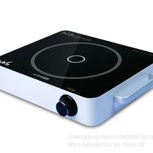 Electrical Cooker Electrical Hot Plate Pear White and Chinese Red Suitable for Stir-fried, Hotpot,and Cook Soup Etc. thumbnail-1
