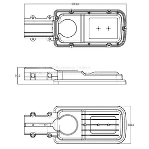 LED Street Light Housing MLT-SLH-AS-I thumbnail-3