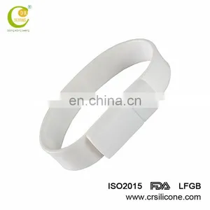 Silicon Wristband Usb Flash Drive,Emboss Logo Bracelet Usb Pendrive,Promotional Corporate Gift Bracelet Usb thumbnail-6