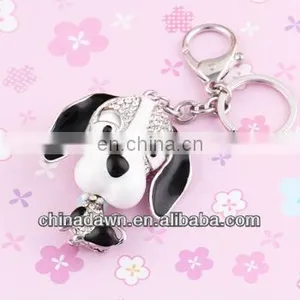 Bling Bling Jewelled Dog Keychain Dog Rhinestone Keychain CD-KD018 thumbnail-1