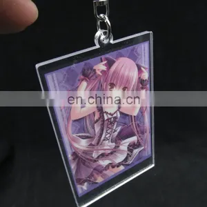 Newest Crystal Clear Custom Anime Acrylic Keychain thumbnail-5