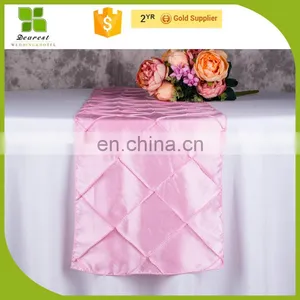 Taffeta Dinner Table Runner for Wedding Banquet Decoration thumbnail-1