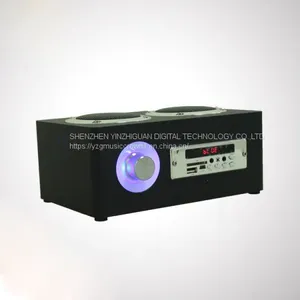 New Private Model Wooden Bluetooth Subwoofer Speaker Box Phone, Computer, Radio, Plug and Headset Speaker Manufacturer Customized thumbnail-5