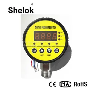 New Design Digital Low Cost Gas Pressure Gauge With Good Quality thumbnail-1