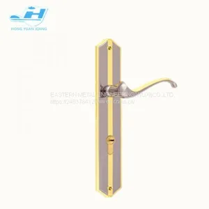SN/GP Steel Lever Handle Mortise Lock Door Handle With Cylinder Hole Used in Wooden Door or Bathroom thumbnail-4