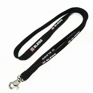 China Wholesale High Quality Customized Tubular Neck Strap Polyester Paracord Lanyards for Mobile thumbnail-1