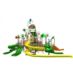 Forest Theme Water Playground Big Water House for Sale thumbnail-5