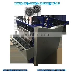 4 Heads Wool Scrubber Maker/ Cleaning Ball Making Machine ,clean Ball Maker Machines , Wool Scrubber Making/maker Machine thumbnail-1